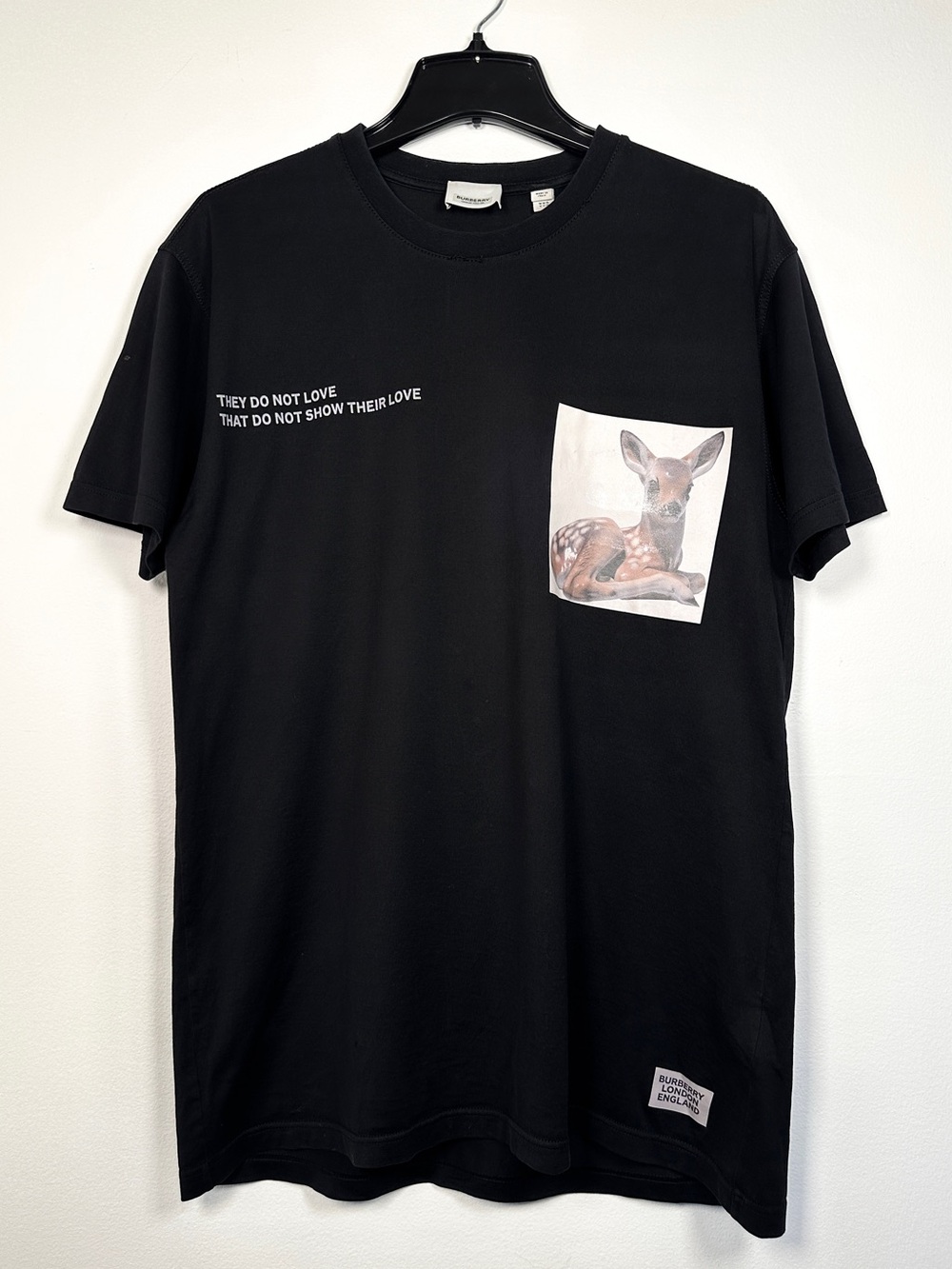 Burberry Bambi Graphic T-Shirt Made in Italy